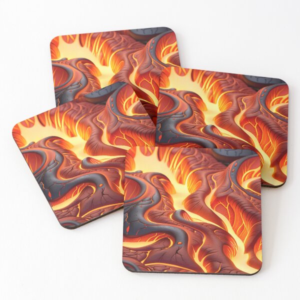 Item preview, Flowing Hot Lava Pattern designed and sold by TheArtOfPat.