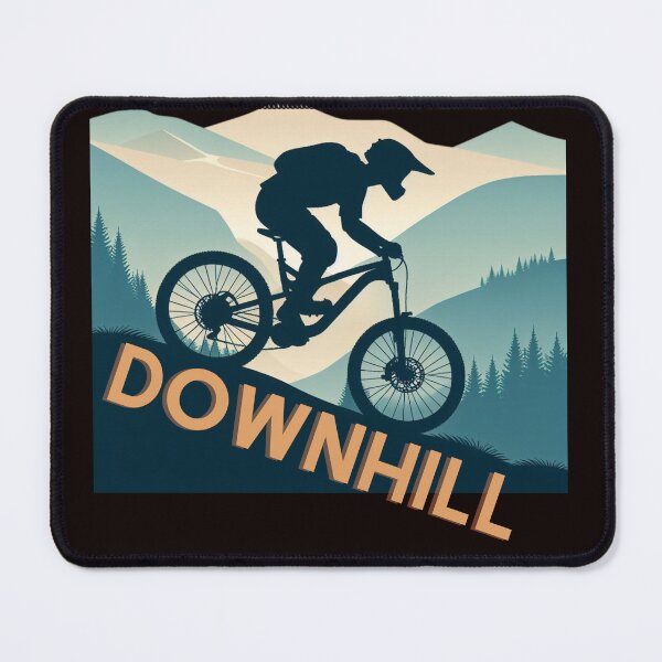 Item preview, Downhill - MTB - Fun Sports Prints  designed and sold by PosiPrints.