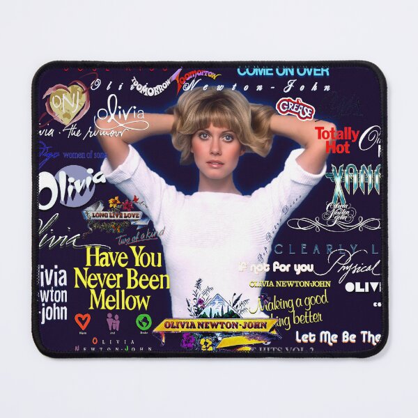 Item preview, Olivia Newton-John - Logos Through The Years Designed by PopRetroDisco designed and sold by popretrodisco.