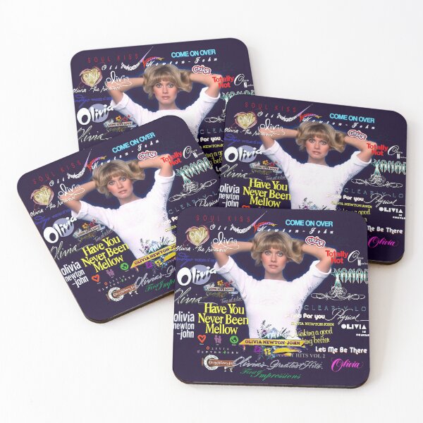 Item preview, Olivia Newton-John -  Logos Through The Years Designed by PopRetroDisco designed and sold by popretrodisco.
