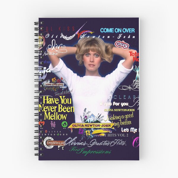 Item preview, Olivia Newton-John -  Logos Through The Years Designed by PopRetroDisco designed and sold by popretrodisco.