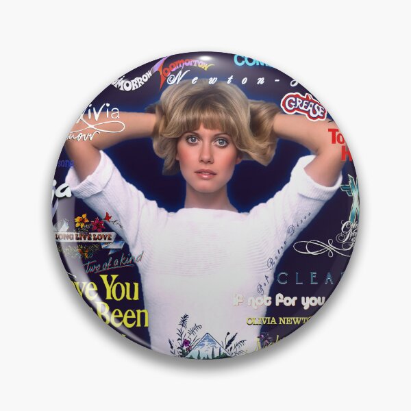 Item preview, Olivia Newton-John -  Logos Through The Years Designed by PopRetroDisco designed and sold by popretrodisco.