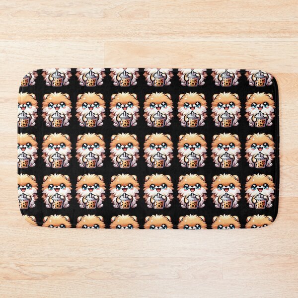 Item preview, Cute Pomeranian Dog Bubble Tea Anime Kawaii Neko Milk tea designed and sold by Artistoos.