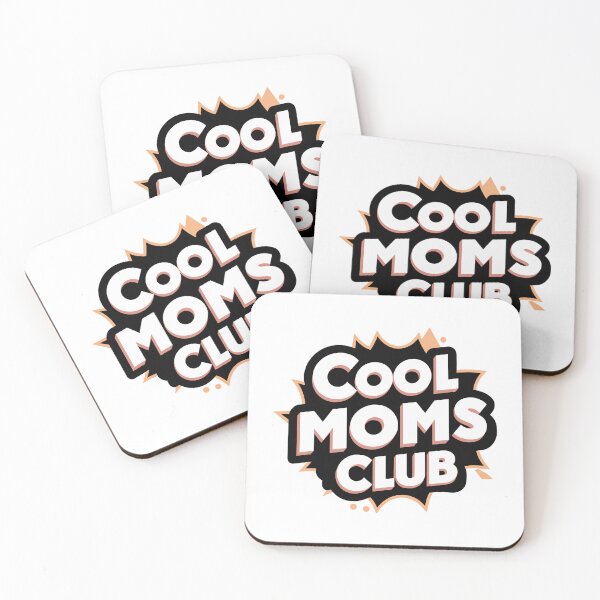 Item preview, Cool Moms Club - Retro Vibrant Graphic for Modern Motherhood designed and sold by HahaHandlesHub.