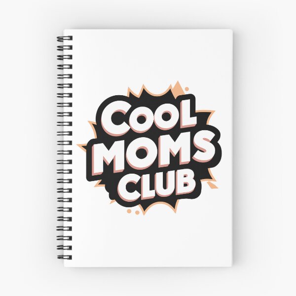 Item preview, Cool Moms Club - Retro Vibrant Graphic for Modern Motherhood designed and sold by HahaHandlesHub.