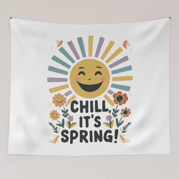 Item preview, CHILL, IT’S SPRING! Sunny Bloom Revival designed and sold by SplashTastic.