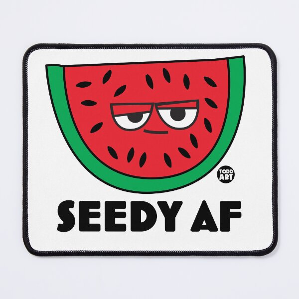 Item preview, SEEDY AF WATERMELON designed and sold by TODD GOLDMAN.