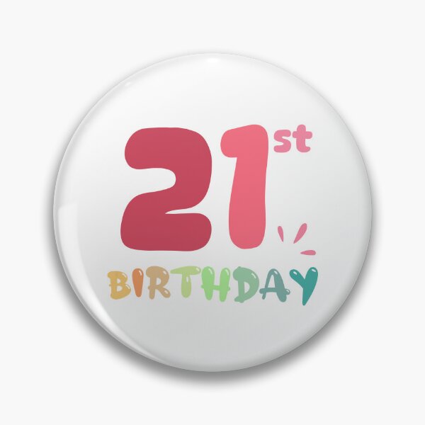 Item preview, Happy 21st Birthday designed and sold by SimpleP.