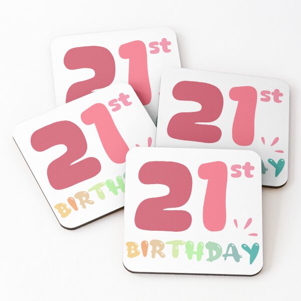 Item preview, Happy 21st Birthday designed and sold by SimpleP.