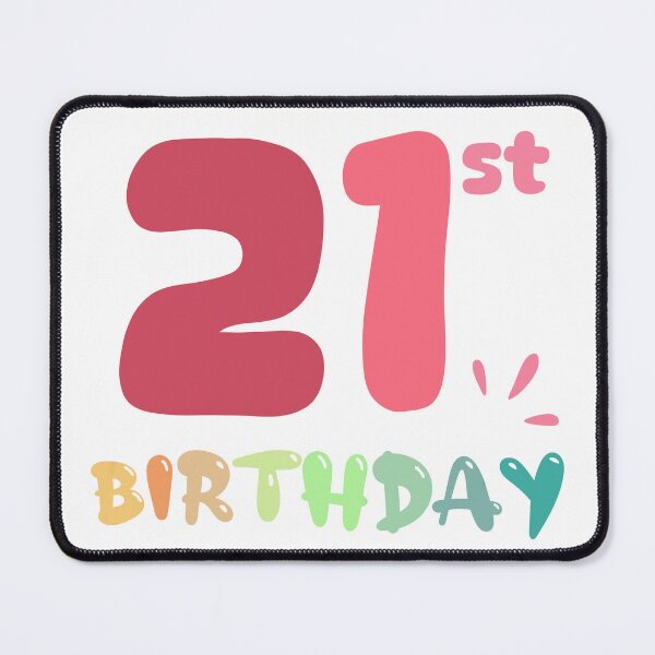 Item preview, Happy 21st Birthday designed and sold by SimpleP.