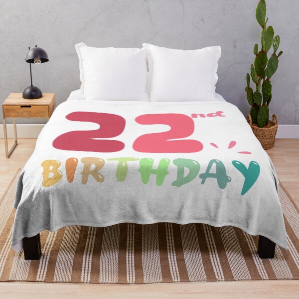 Item preview, Happy 22nd Birthday designed and sold by SimpleP.