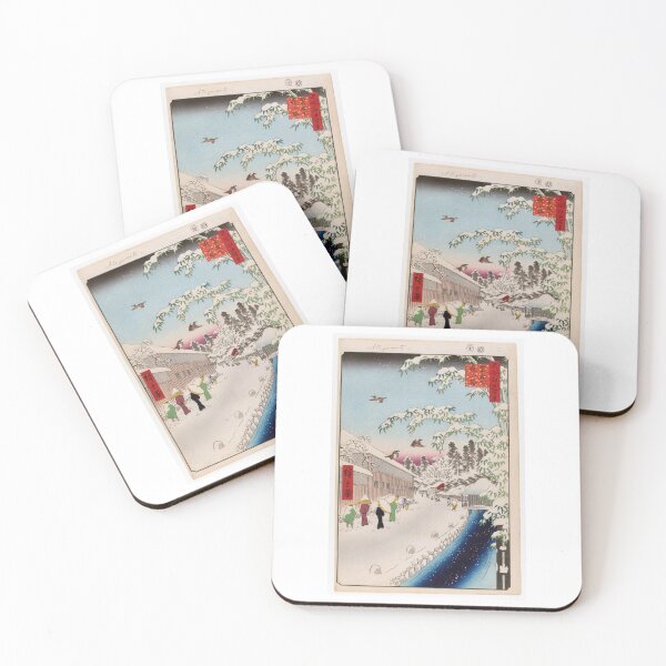Item preview, Atagoshita and Yabu Lane, No. 112 from One Hundred Famous Views of Edo Utagawa Hiroshige | Japanese Ukiyo-e  Woodblock prints by Utagawa Hiroshige. designed and sold by TeeARTHY.
