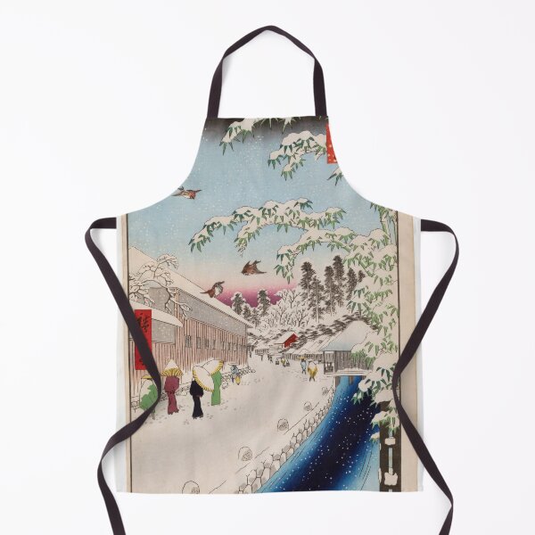 Item preview, Atagoshita and Yabu Lane, No. 112 from One Hundred Famous Views of Edo Utagawa Hiroshige | Japanese Ukiyo-e Woodblock prints by Utagawa Hiroshige. designed and sold by TeeARTHY.
