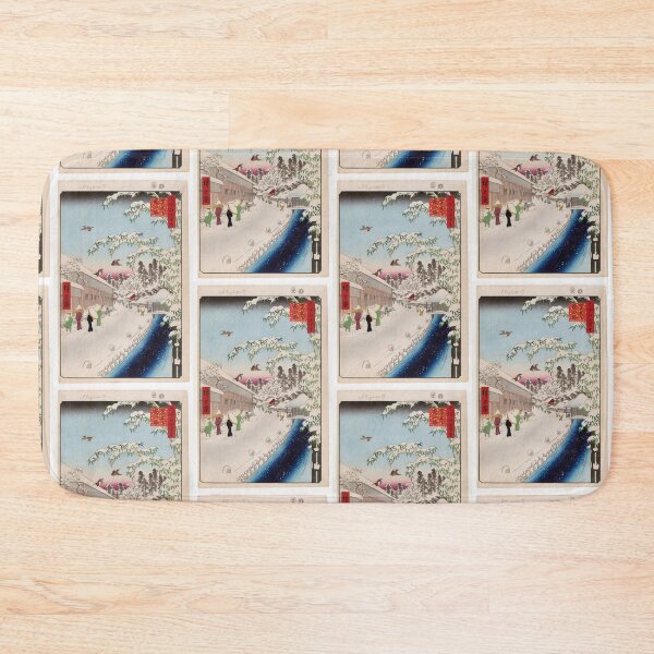Item preview, Atagoshita and Yabu Lane, No. 112 from One Hundred Famous Views of Edo Utagawa Hiroshige | Japanese Ukiyo-e  Woodblock prints by Utagawa Hiroshige. designed and sold by TeeARTHY.
