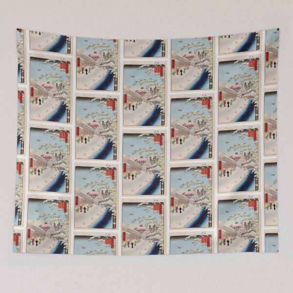 Item preview, Atagoshita and Yabu Lane, No. 112 from One Hundred Famous Views of Edo Utagawa Hiroshige | Japanese Ukiyo-e  Woodblock prints by Utagawa Hiroshige. designed and sold by TeeARTHY.