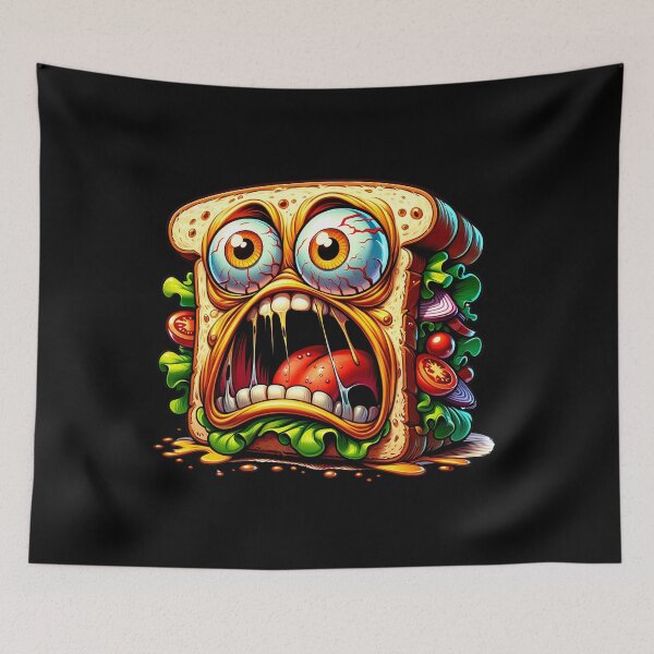 Item preview, Psychedelic Snack Attack designed and sold by M-ormin.