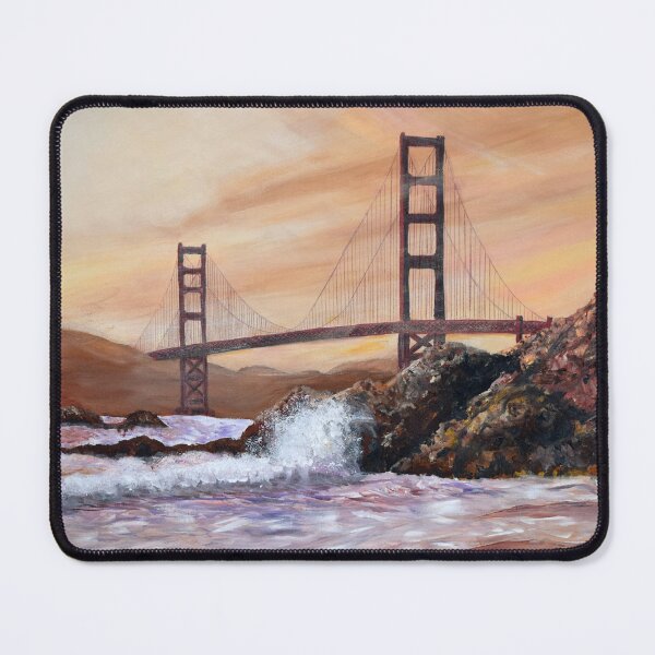 Item preview, Golden Gate Bridge at Sunset designed and sold by Jean Lazar.