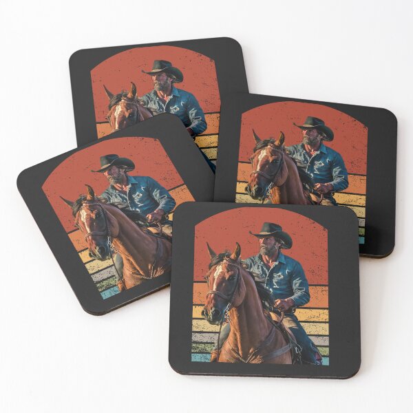 Item preview, Sunset Cowboy - Western Rodeo Rider Silhouette Art designed and sold by TrendyGraphTees.