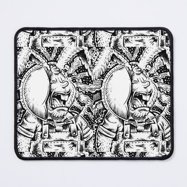 Item preview, Bunny scream on the pillow, bad dream, nightmare designed and sold by dpachers.