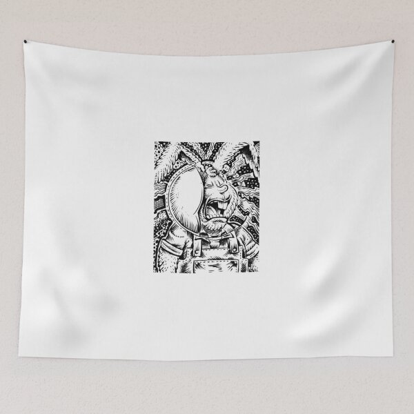 Item preview, Bunny scream on the pillow, bad dream, nightmare designed and sold by dpachers.
