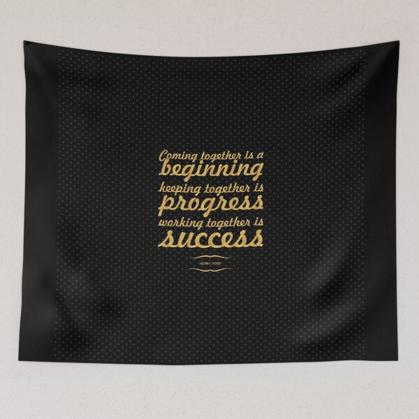 Item preview, Coming together... “Henry Ford” Inspirational Quote designed and sold by Powerofwordss.