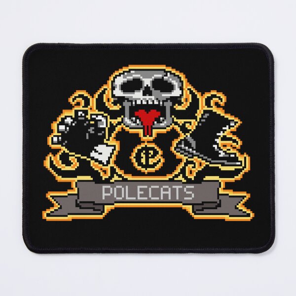 Item preview, Full Throttle Polecats Retro Pixel DOS game fan shirt designed and sold by hangman3d.