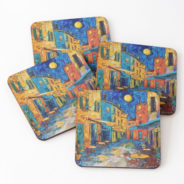 Item preview, Bologna | Painting in the style of Vincent van Gogh designed and sold by ComicsFactory.