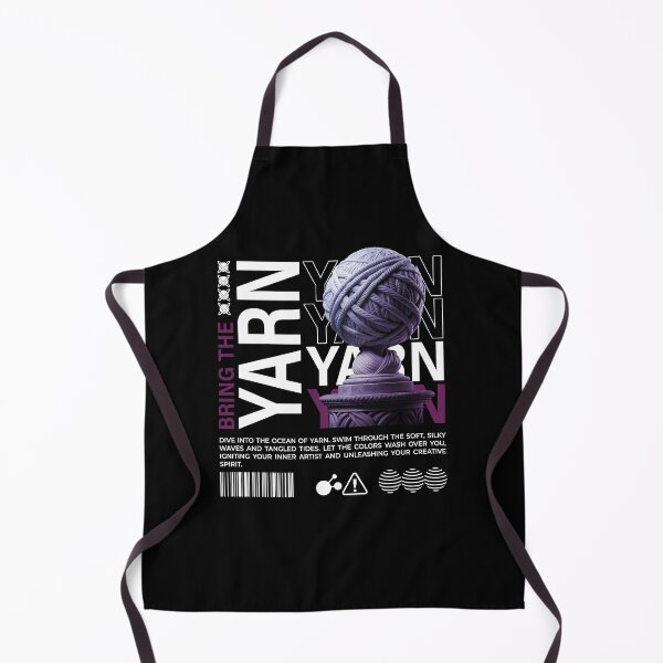 Item preview, Yarn Urban Y2K Streetwear Yarnaholic Funny designed and sold by Lelijo.