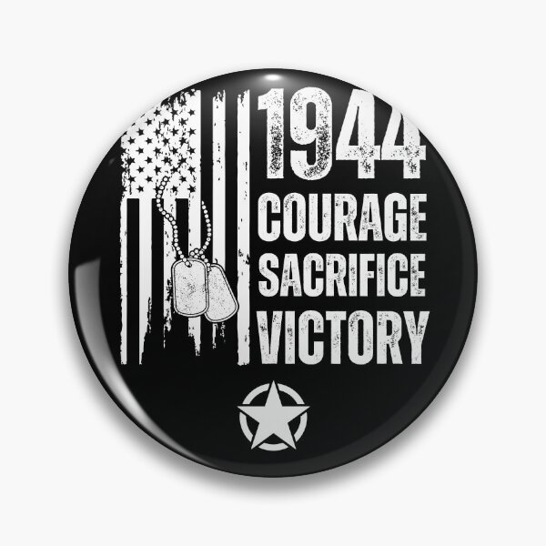 Item preview, 1944 COURAGE SACRIFICE VICTORY D-Day honouring heroes design designed and sold by Jt41.