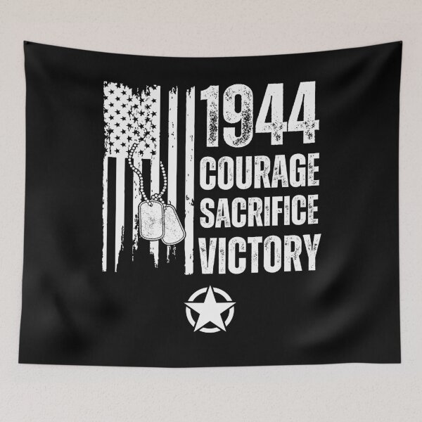 Item preview, 1944 COURAGE SACRIFICE VICTORY D-Day honouring heroes design designed and sold by Jt41.