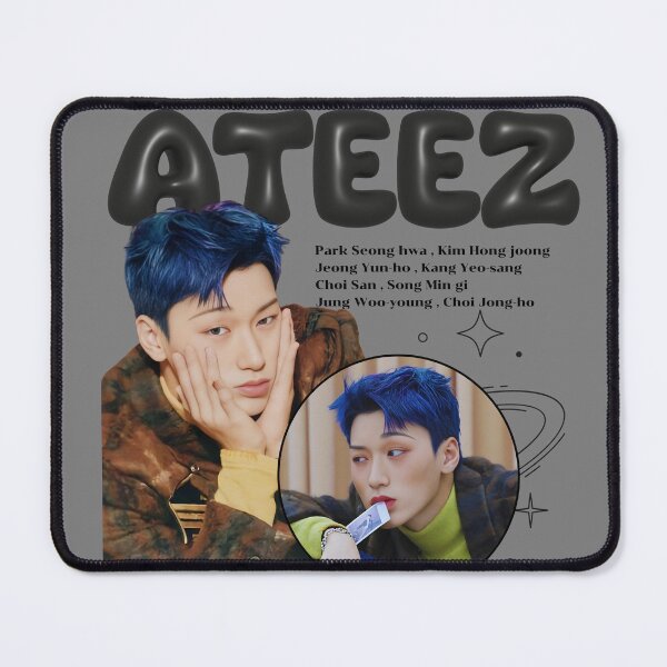 Item preview, SAN Ateez KPOP designed and sold by jaofnn.