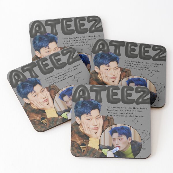 Item preview, SAN Ateez KPOP designed and sold by jaofnn.