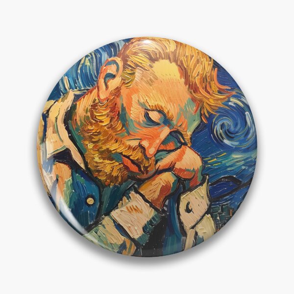 Item preview, Boredom | Painting in the style of Vincent van Gogh designed and sold by ComicsFactory.