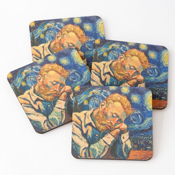 Item preview, Boredom | Painting in the style of Vincent van Gogh designed and sold by ComicsFactory.