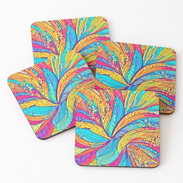 Item preview, Dramatic Colors Pattern: Cool Tones designed and sold by Health And Fitness Posts e-Store.