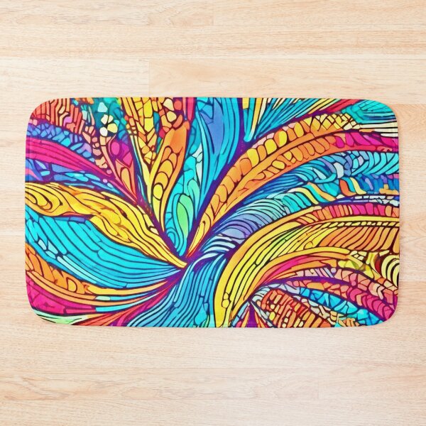 Item preview, Dramatic Colors Pattern: Cool Tones designed and sold by Health And Fitness Posts e-Store.