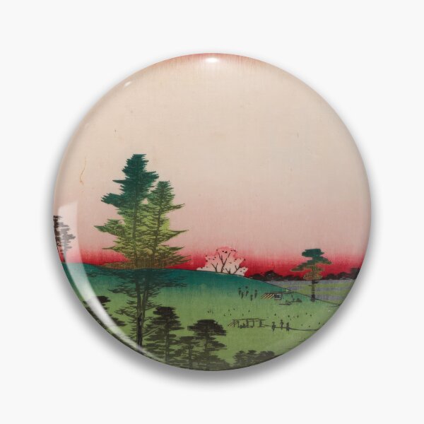 Item preview, Furukawa River, Hiroo, No. 22 in One Hundred Famous Views of Edo Utagawa Hiroshige  | Japanese Ukiyo-e  Woodblock prints by Utagawa Hiroshige. designed and sold by TeeARTHY.