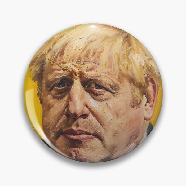 Item preview, Boris Johnson | Painting in the style of Vincent van Gogh designed and sold by ComicsFactory.