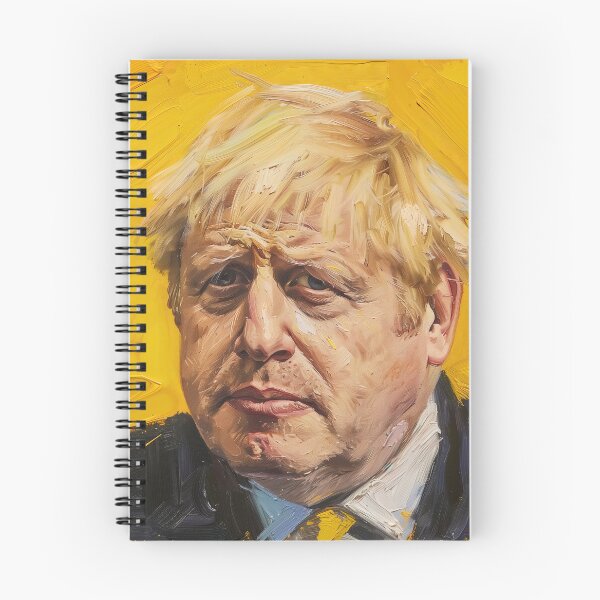 Item preview, Boris Johnson | Painting in the style of Vincent van Gogh designed and sold by ComicsFactory.