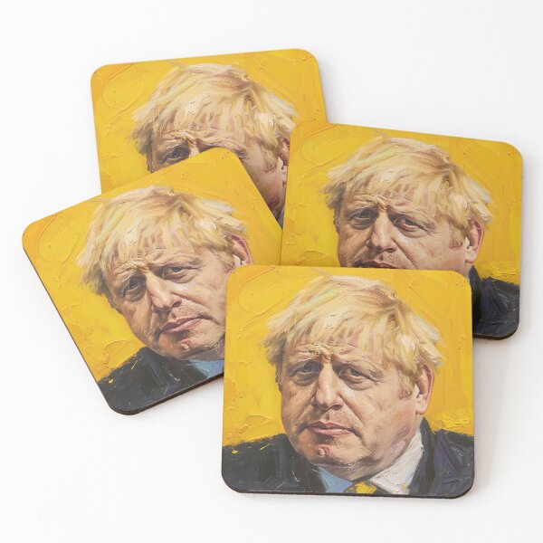 Item preview, Boris Johnson | Painting in the style of Vincent van Gogh designed and sold by ComicsFactory.