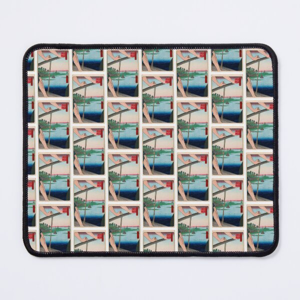 Item preview, Haneda Ferry and Benten Shrine (Haneda no Watashi Benten), No. 72 from One Hundred Famous Views of Edo Utagawa Hiroshige | Japanese Ukiyo-e Woodblock prints by Utagawa Hiroshige. designed and sold by TeeARTHY.