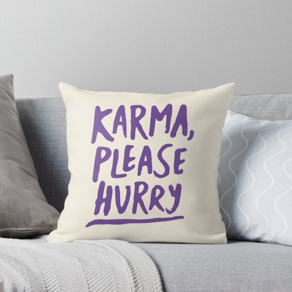 Item preview, Funny Yoga Meditation Karma Hurry Sarcasm designed and sold by Geek Updated.