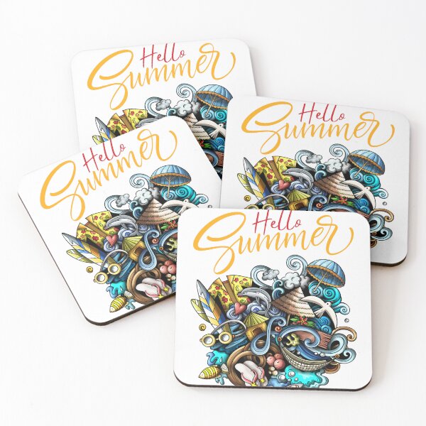 Item preview, Hello Summer  designed and sold by Crossverse.