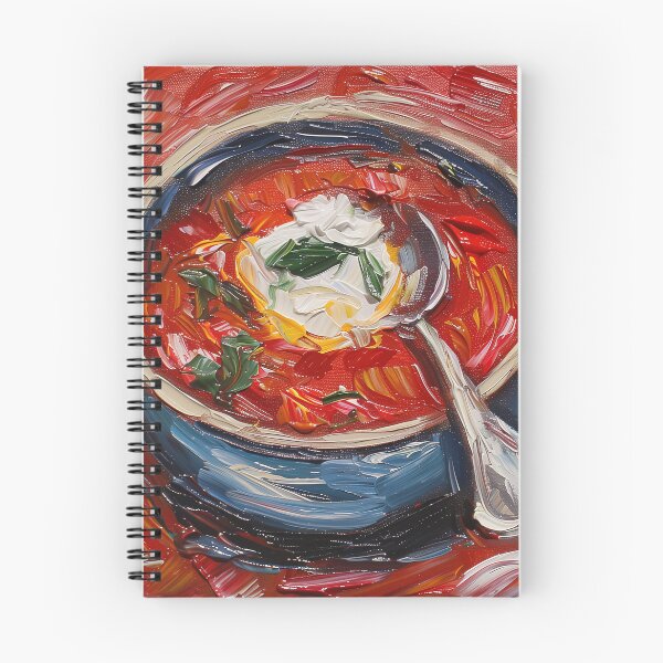 Item preview, Borscht | Painting in the style of Vincent van Gogh designed and sold by ComicsFactory.