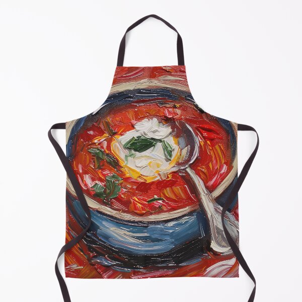 Item preview, Borscht | Painting in the style of Vincent van Gogh designed and sold by ComicsFactory.
