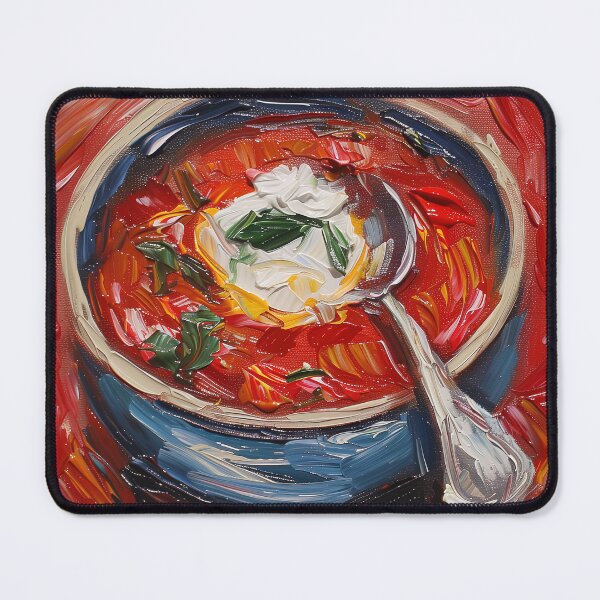 Item preview, Borscht | Painting in the style of Vincent van Gogh designed and sold by ComicsFactory.