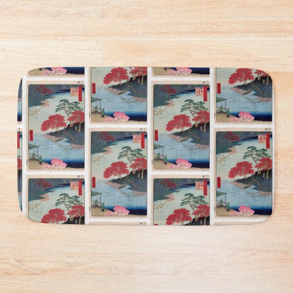 Item preview, Inside Akiba Shrine, Ukeji, No. 91 from One Hundred Famous Views of Edo Utagawa Hiroshige | Japanese Ukiyo-e Woodblock prints by Utagawa Hiroshige. designed and sold by TeeARTHY.