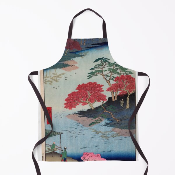 Item preview, Inside Akiba Shrine, Ukeji, No. 91 from One Hundred Famous Views of Edo Utagawa Hiroshige | Japanese Ukiyo-e Woodblock prints by Utagawa Hiroshige. designed and sold by TeeARTHY.