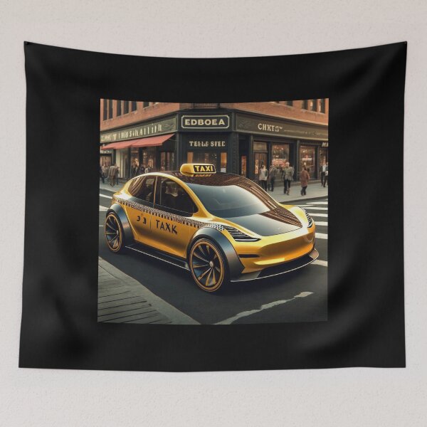 Item preview, Robotaxi designed and sold by TEEJAMBOREE.