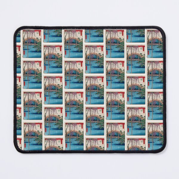 Item preview, Inside Kameido Tenjin Shrine (Kameido Tenjin Keidai), No. 65 from One Hundred Famous Views of Edo Utagawa Hiroshige| Japanese Ukiyo-e Woodblock prints by Utagawa Hiroshige. designed and sold by TeeARTHY.